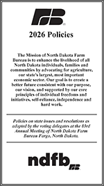 2026 NDFB Policy Book