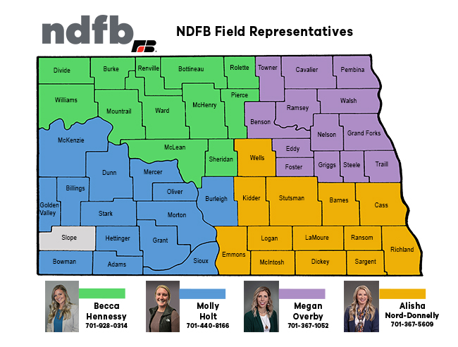 NDFB Field Staff contacts
