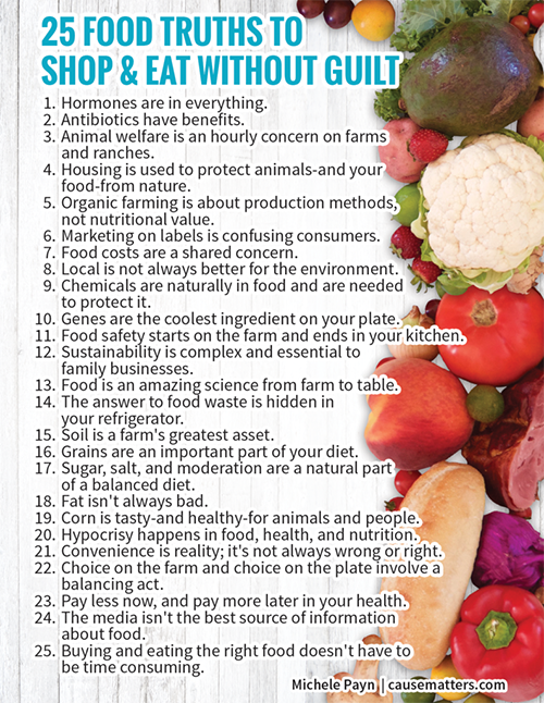 25 food truths