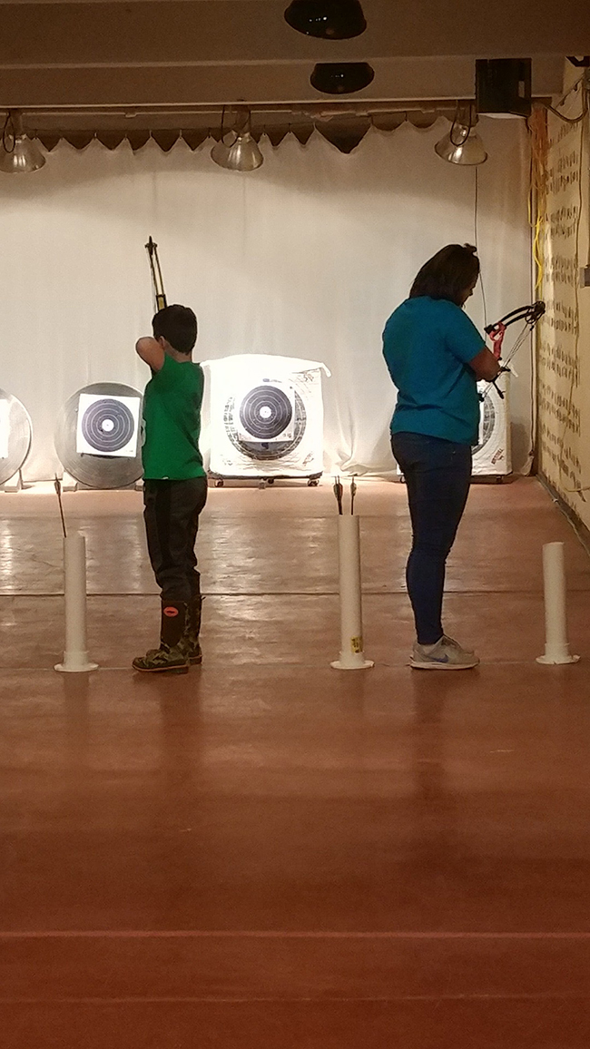 My kids enjoy 4-H archery