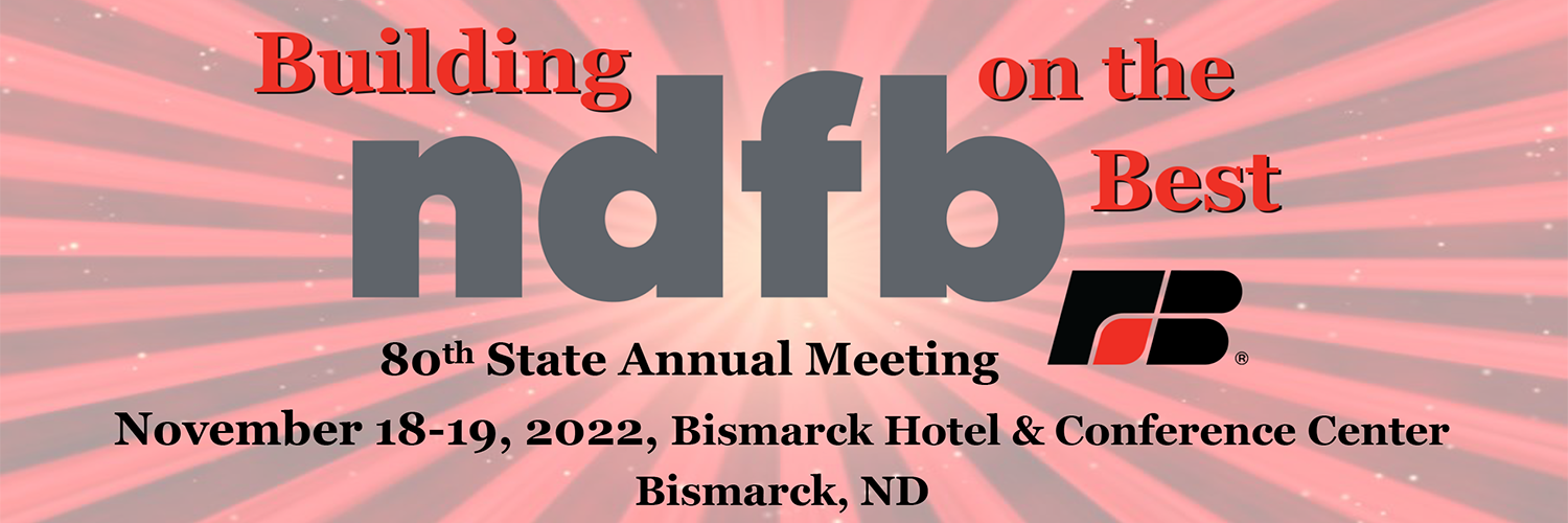NDFB Annual Meeting coming in November
