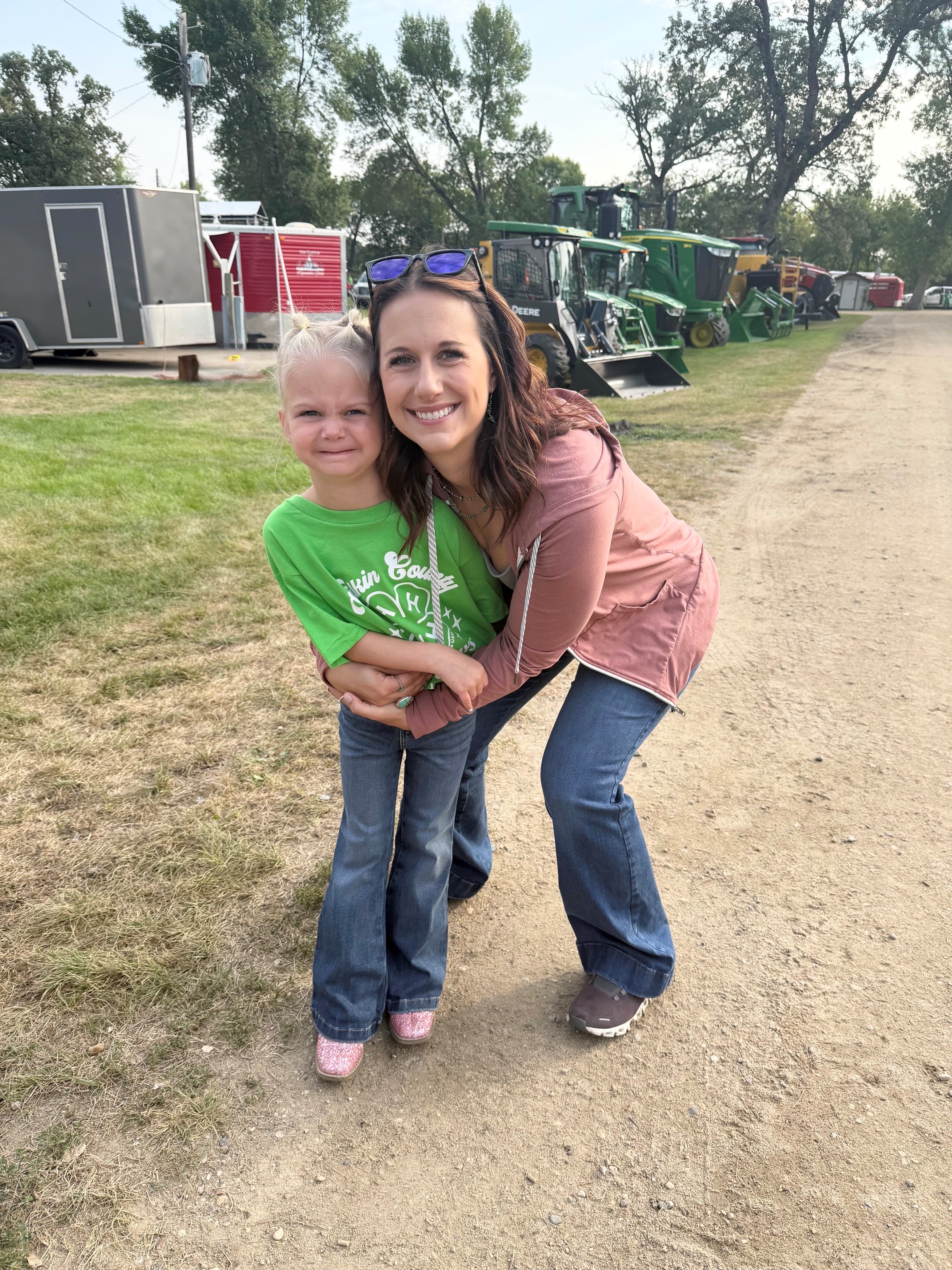 Samantha and her niece, Avery