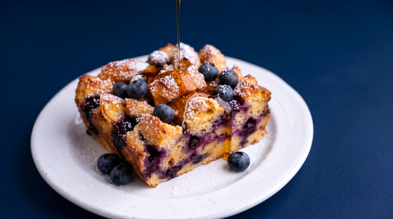 Blueberry French Toast casserole