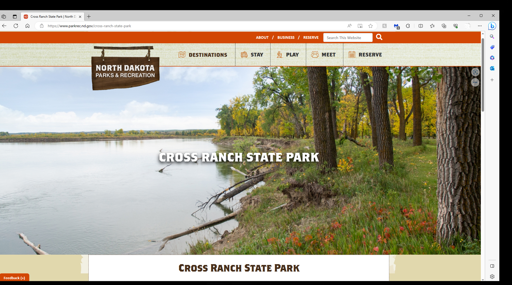 Cross Ranch State Park