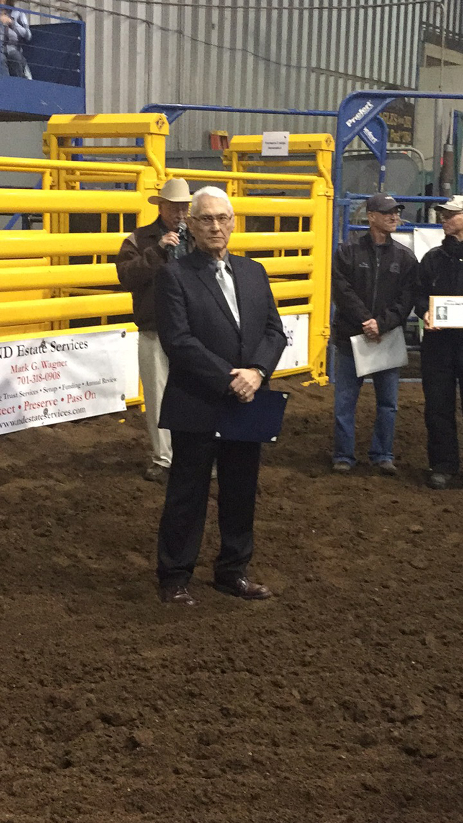 Dr. James Tilton inducted in Ag Hall of Fame