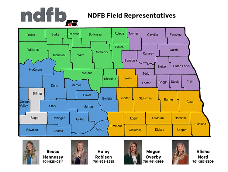 NDFB Field Staff contacts