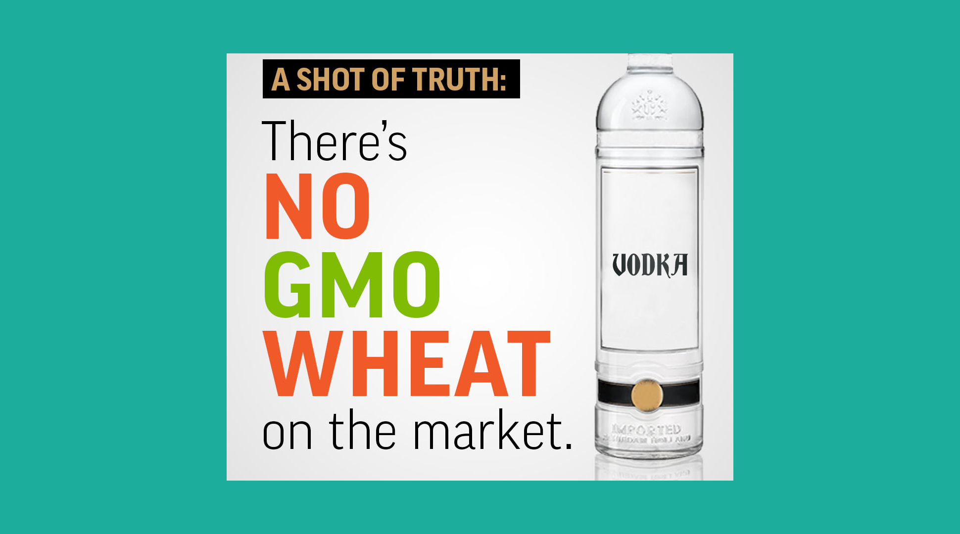 GMO-free vodka?