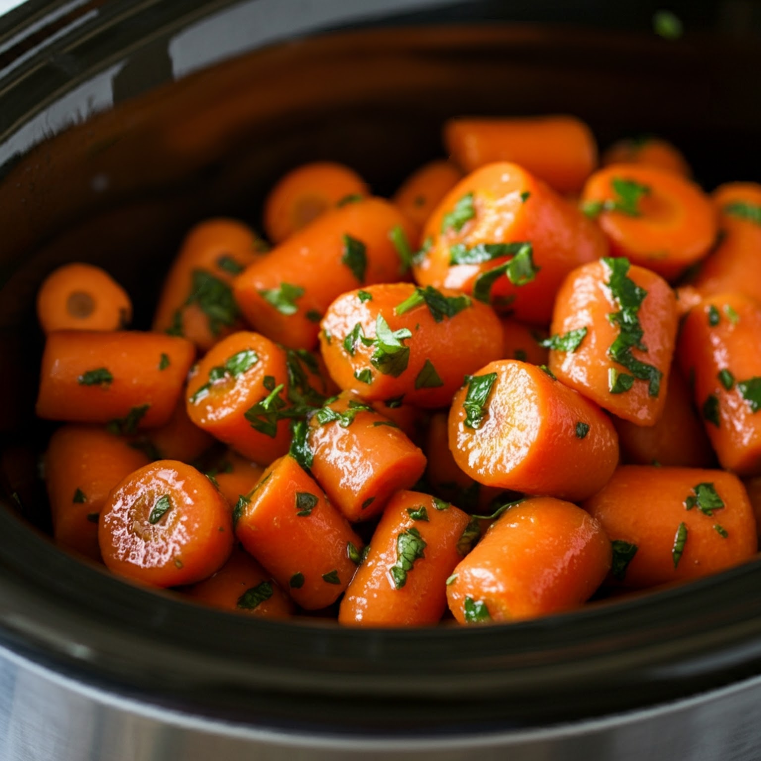 slow cooker glazed carrot recipe