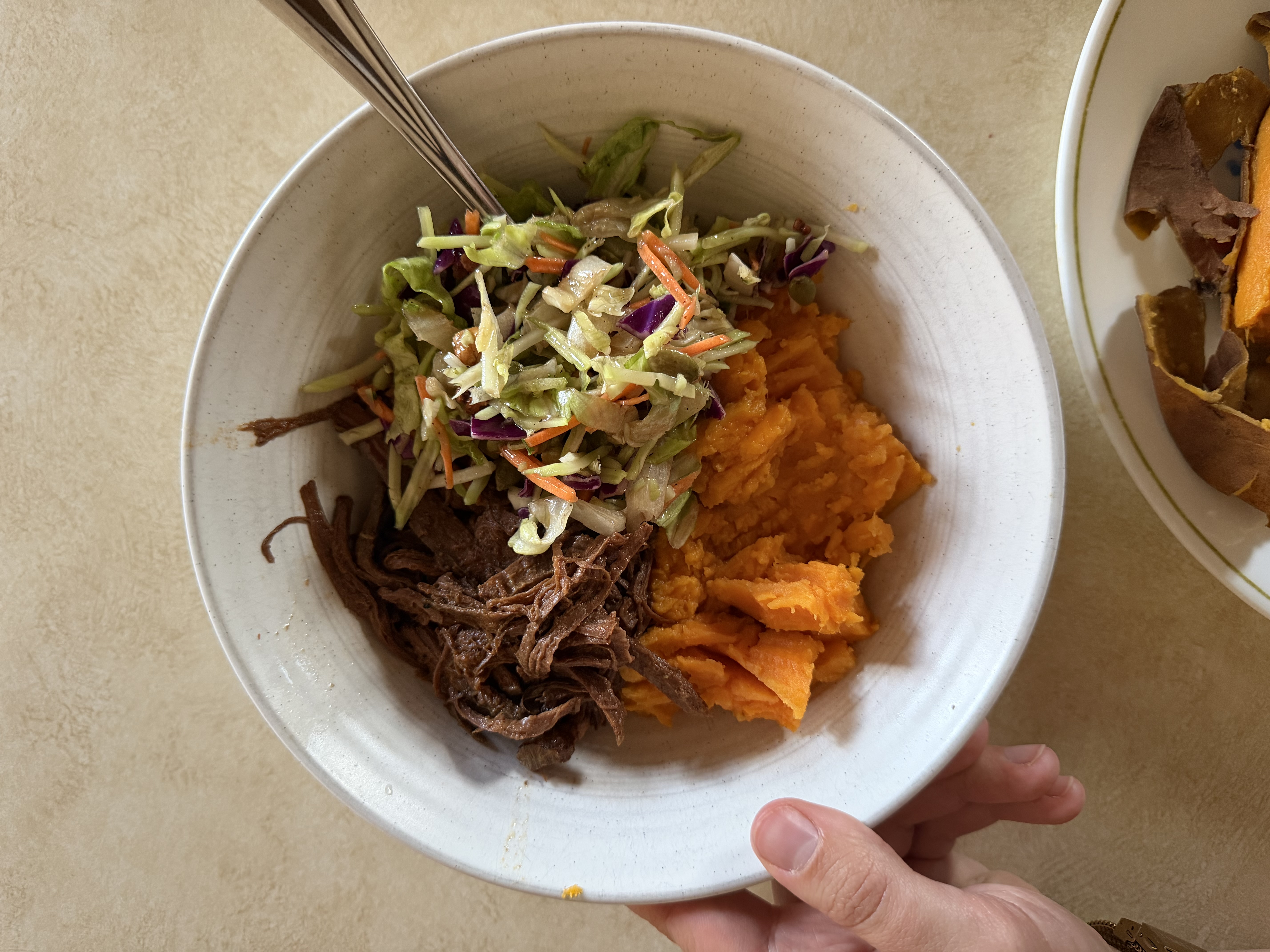 Meal in a bowl