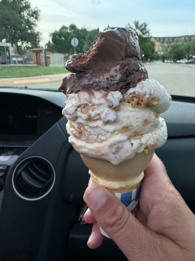 Medora ice cream cone