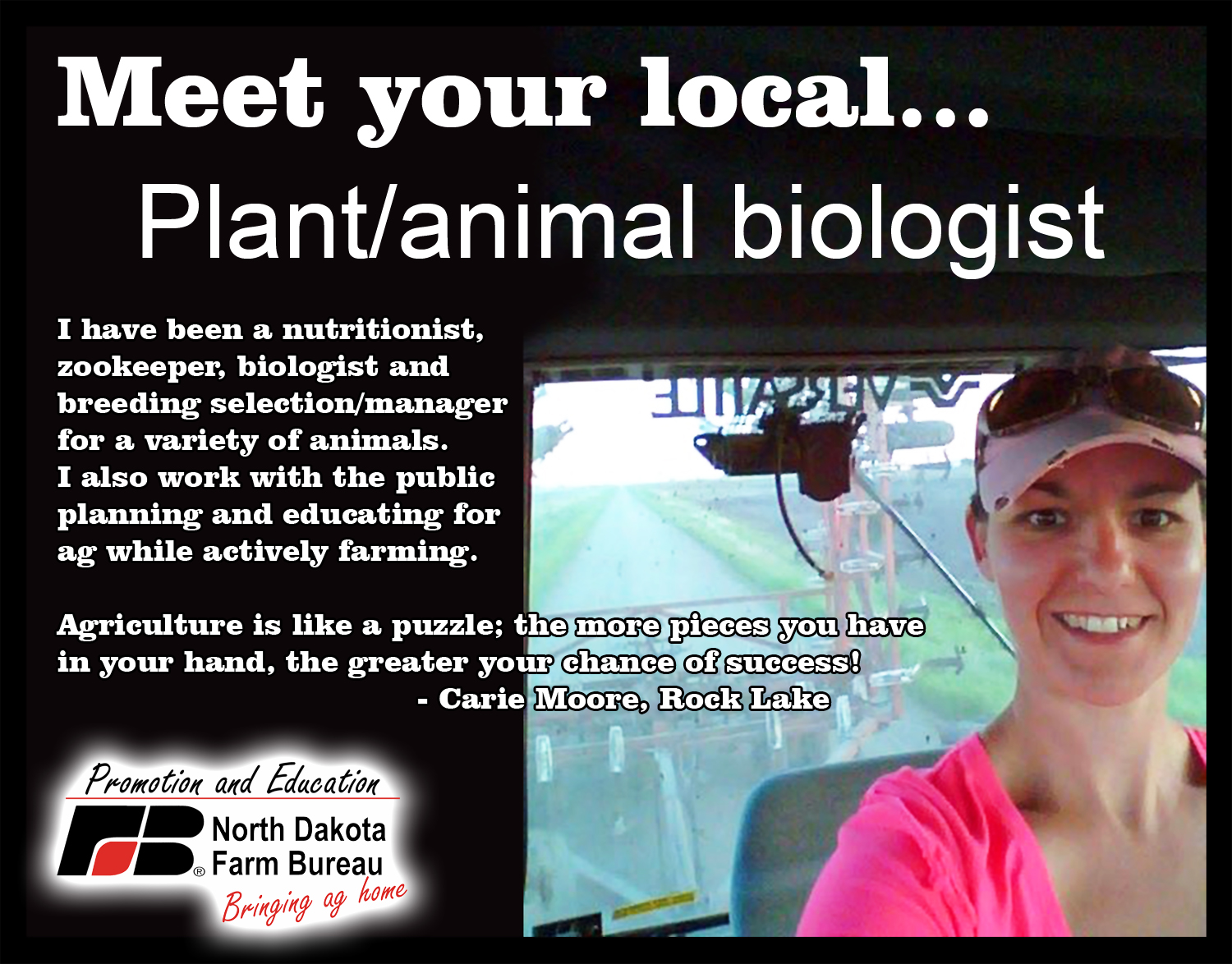 Meet your local plant and animal biologist