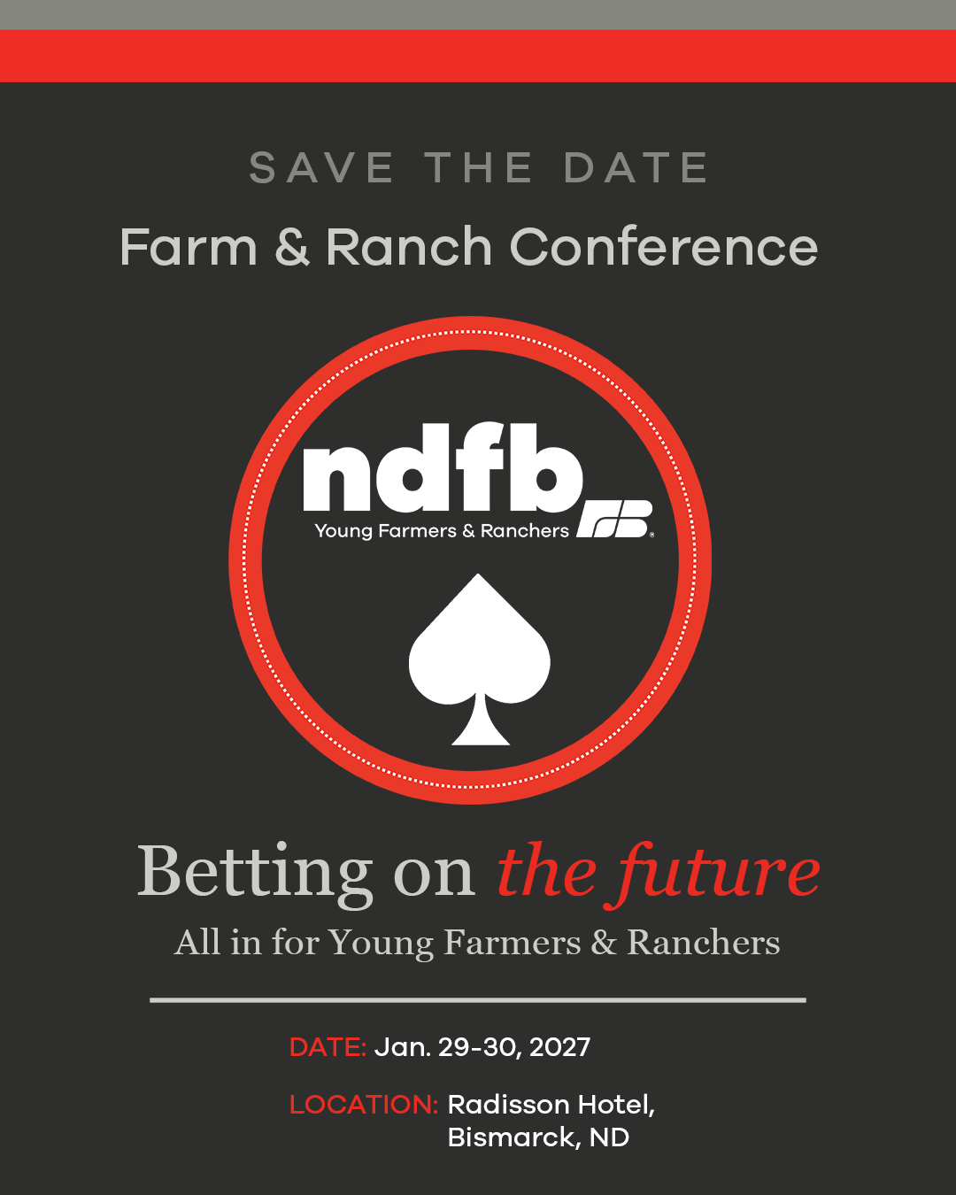 Save the Date for the Farm & Ranch Conference 2027