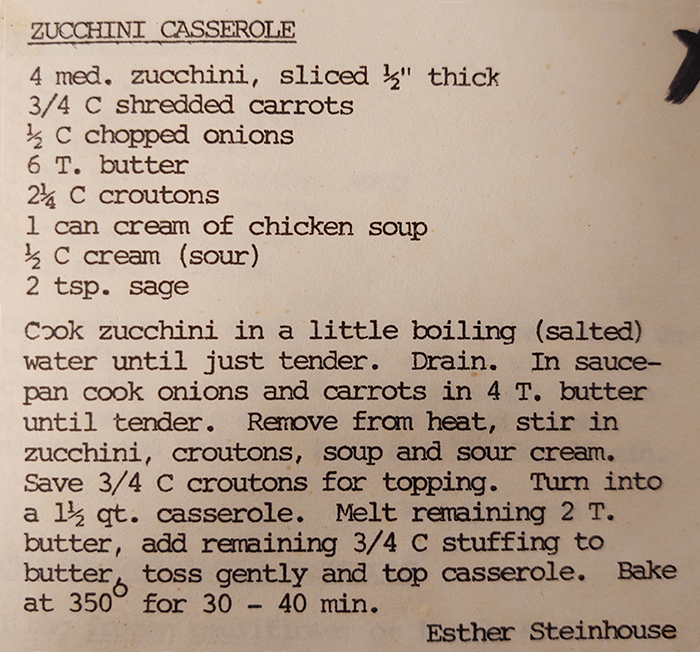 A photo of the actual recipe from a well-used cookbook