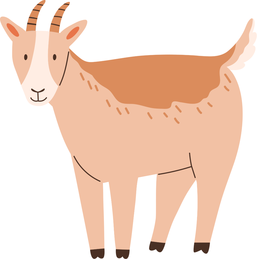 cartoon goat