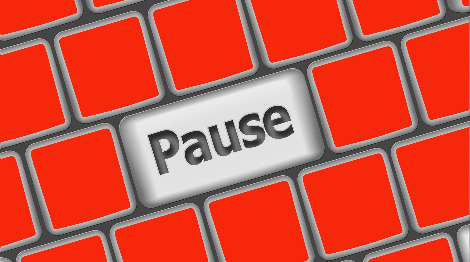 Hitting life's pause button