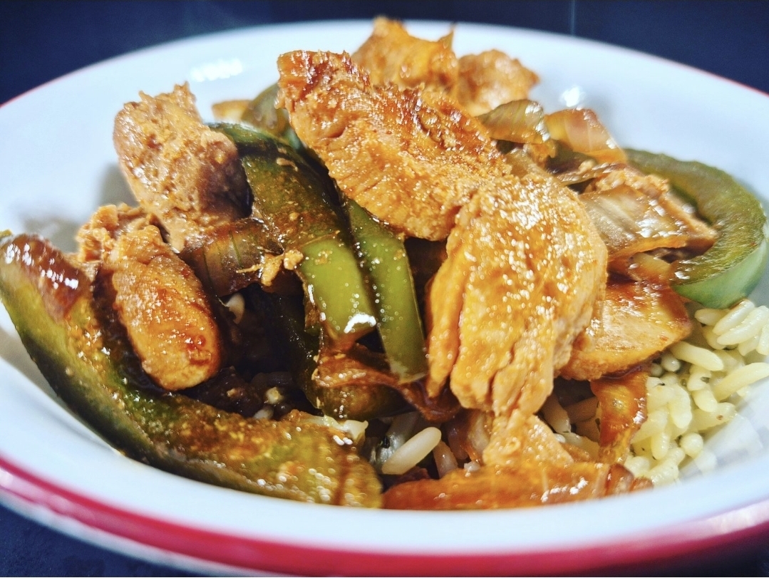 Sweet heat chicken skillet