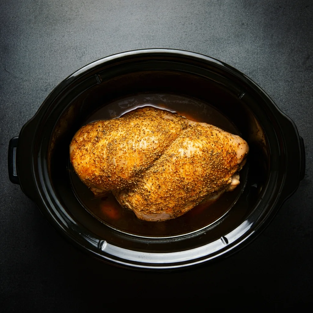 crockpot turkey breast and gravy recipe